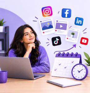 post on social media