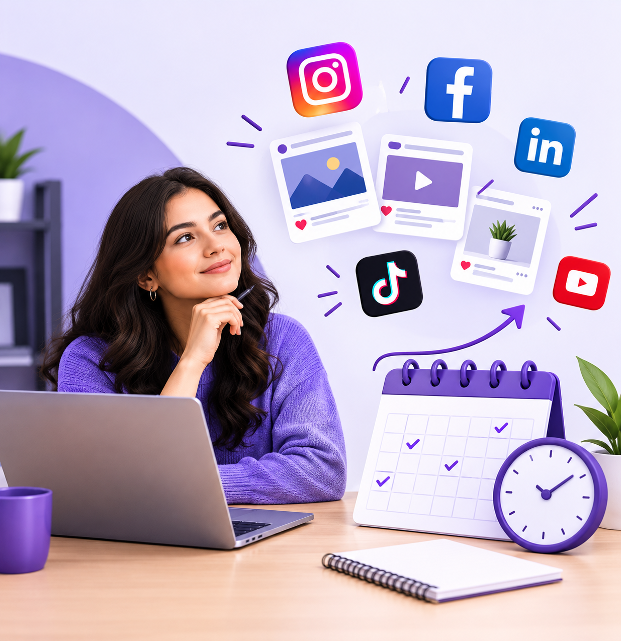 post on social media